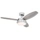 preview thumbnail 10 of 42, Westinghouse Alloy 52-Inch Indoor Ceiling Fan with LED Light Kit 42 Inches - Brushed Nickel with Weathered Oak Blades