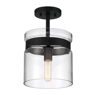 Midnight LA 1 Light Semi Flush - 9