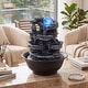 preview thumbnail 13 of 63, Costway Tabletop Water Fountain with Rolling Crystal Ball,
