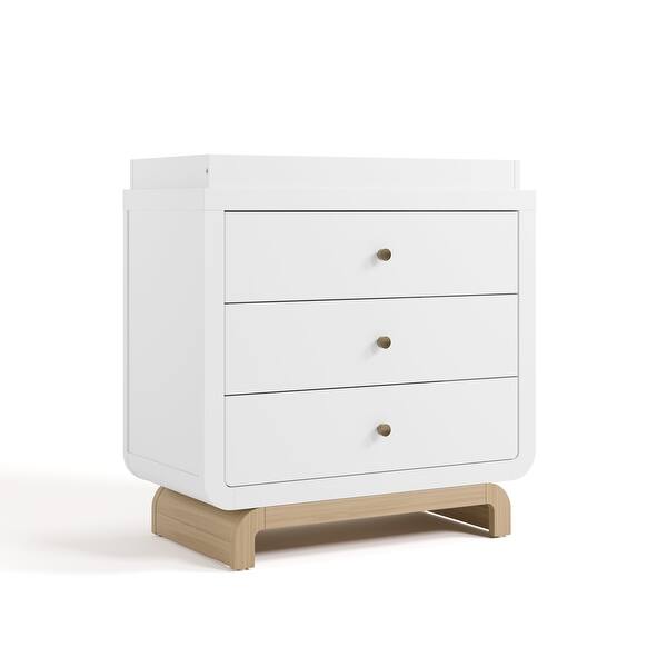 slide 2 of 2, Storkcraft Santorini 3 Drawer Chest With Topper