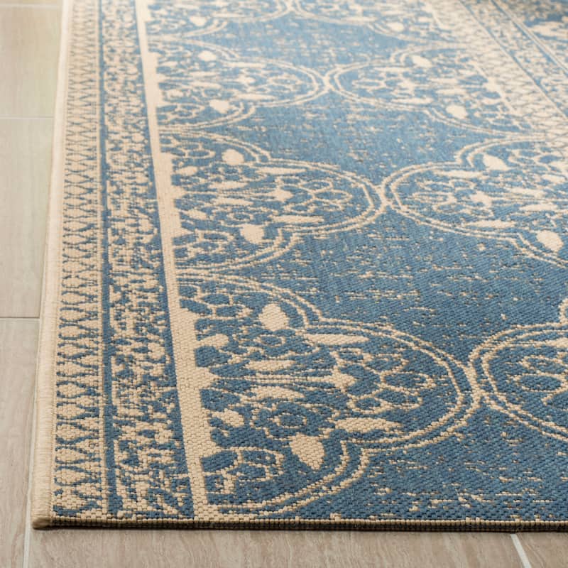 SAFAVIEH Linden Aysel Indoor/ Outdoor Waterproof Patio Backyard Rug