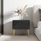 preview thumbnail 1 of 5, Exito 04 20" Nightstand Black