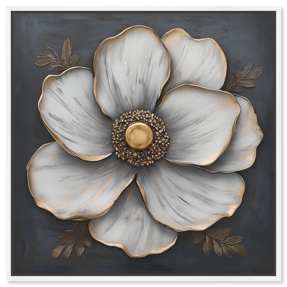 Sculpted Sepals II Canvas by Art Remedy