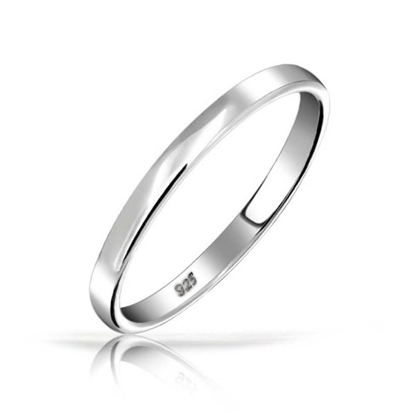 925 Sterling Silver Couples Wedding Band Ring or Thumb Toe Ring 3MM. Opens flyout.