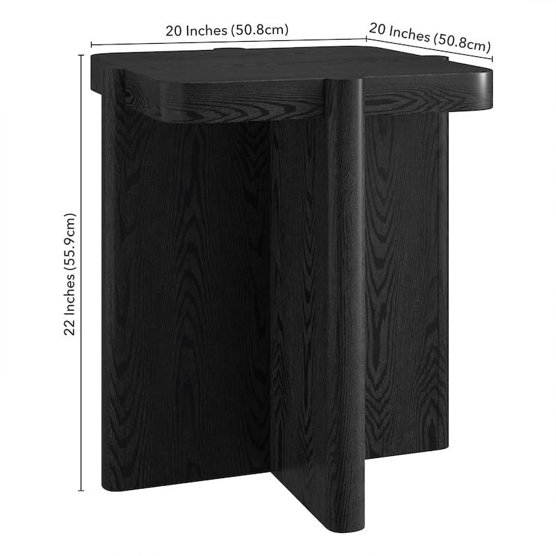 Laguna 20" Wide Square Side Table - 20" Wide