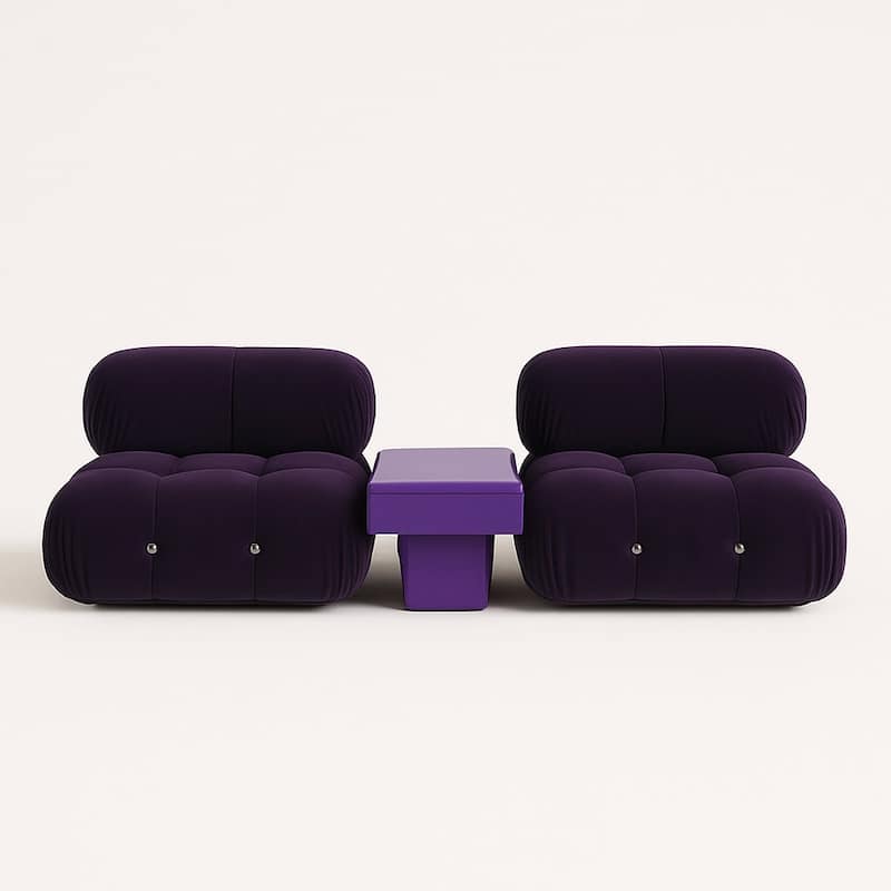 Gattis Home High Glossy Marble End Table