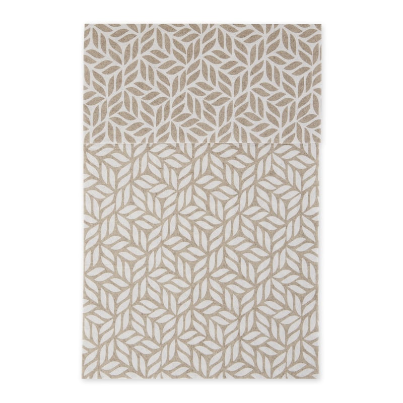 DII Nautical Blue Market Print Fridge Liner (Set of 6)