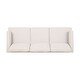 preview thumbnail 10 of 19, Cason Modern 3-Seater Fabric Sofa by Christopher Knight Home - 87.75" W x 34.50" D x 35.25" H