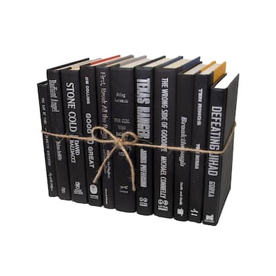 Books Black Decorative Accessories: Onyx & Silver ColorPak