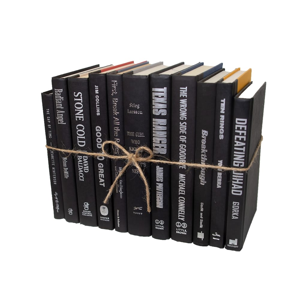 Books Black Decorative Accessories: Onyx & Silver ColorPak