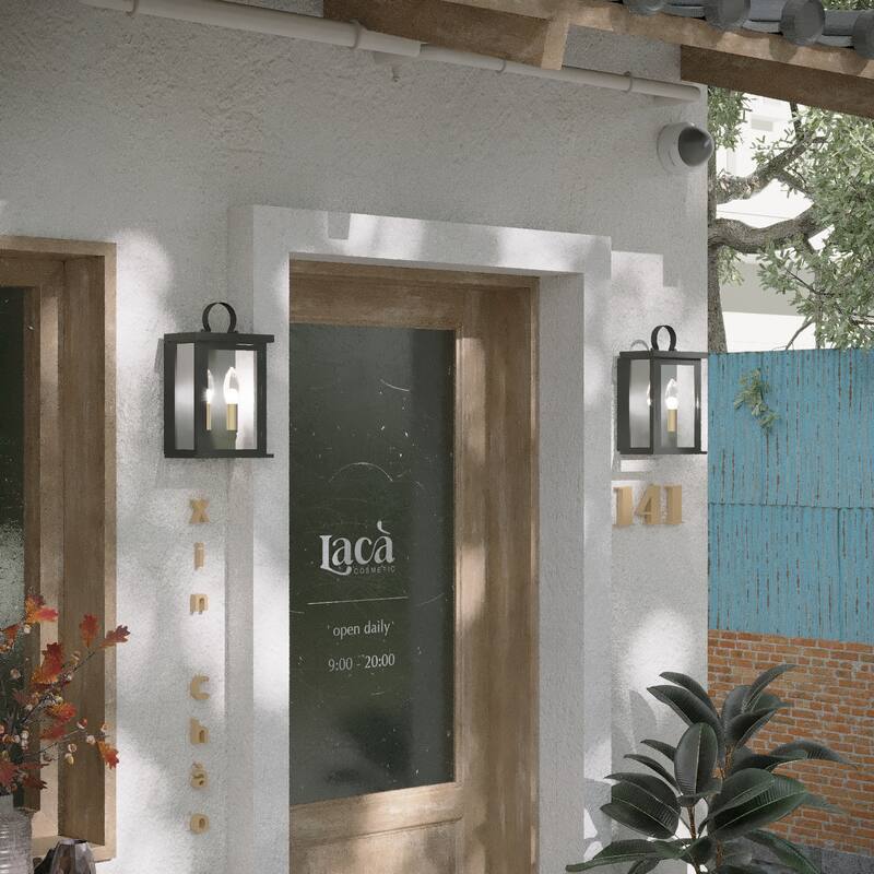 Maxax Wrought Iron Wall Light - N/A