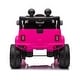 preview thumbnail 88 of 98, 12V Electric Ride-On Truck for Kids with Parental Remote, Safety Belt, and USB Music Player