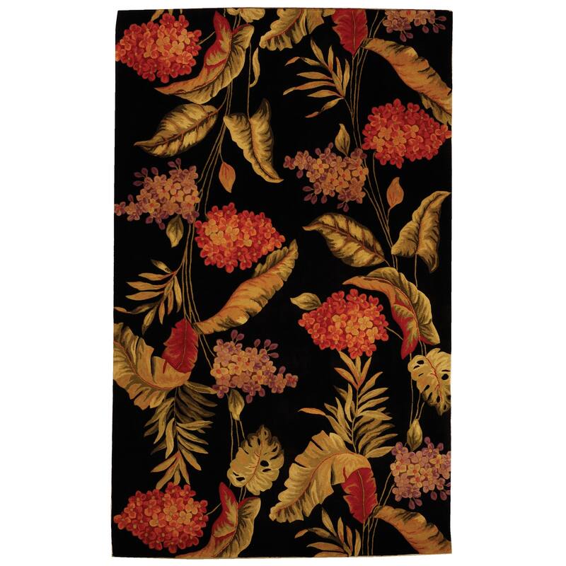 SAFAVIEH Handmade Mandarin Rodanthi French Country Floral Wool Rug