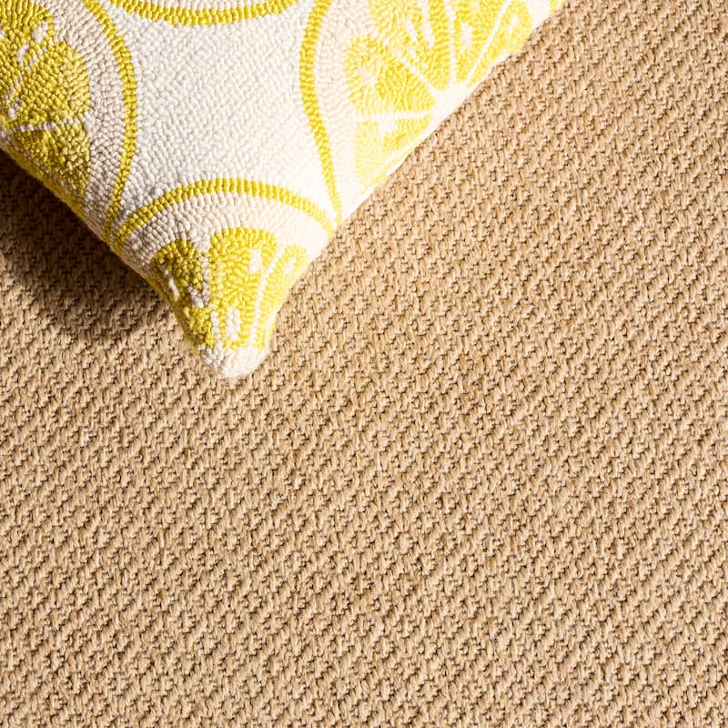 SAFAVIEH Sisal Performance Kasia Washable Indoor/Outdoor Rug - Weather Resistant & Easy Cleaning