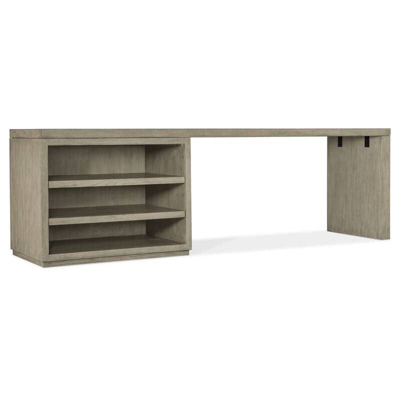Hooker Furniture 6150-10947 96" Wood Veneer Writing Desk - Medium Wood