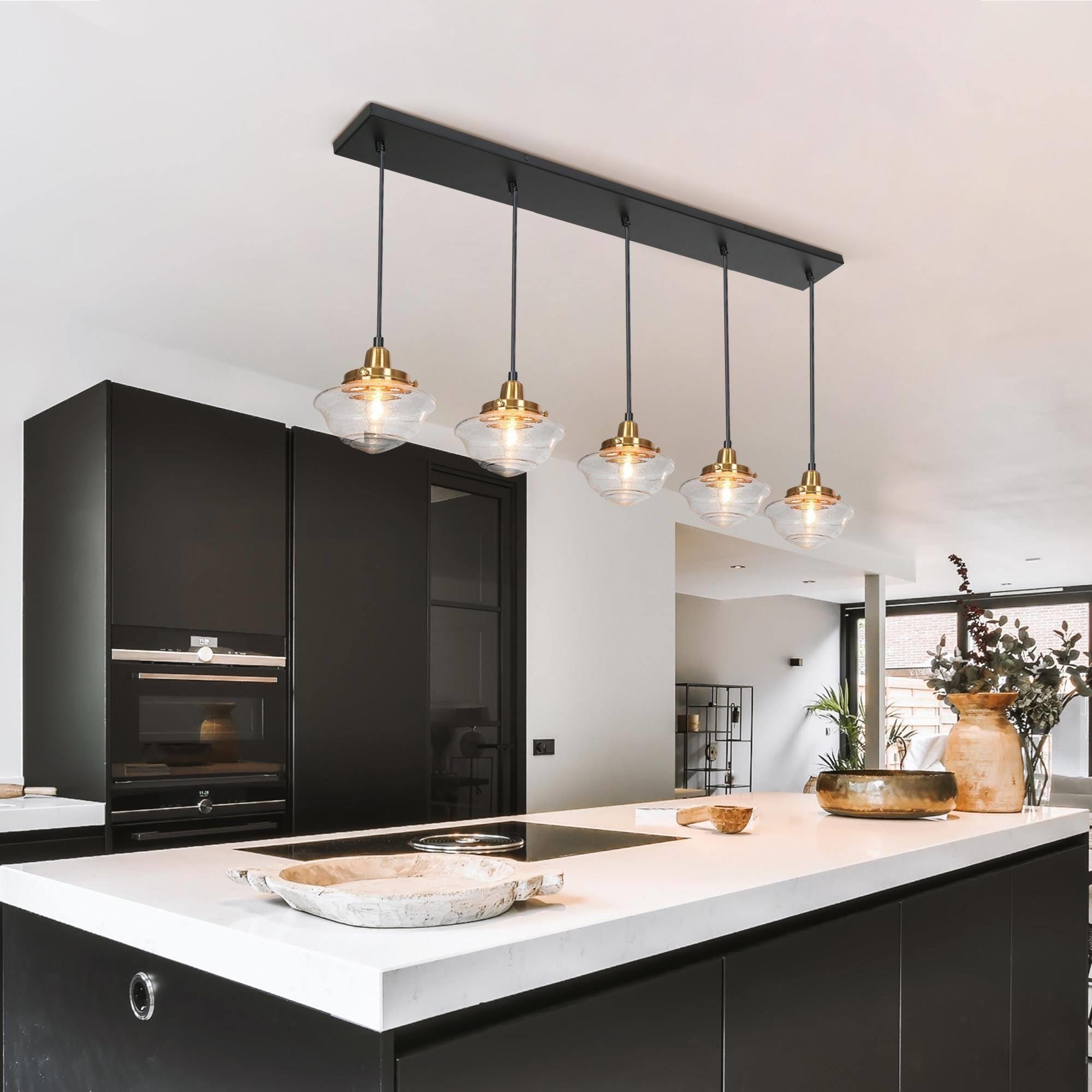 5 light linear deals pendant