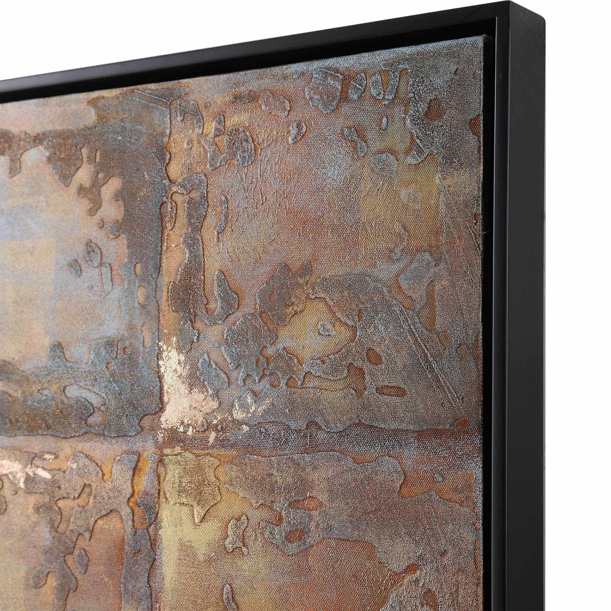 Shop Uttermost 36056 Metallic 67 X 41 Framed Abstract Painting