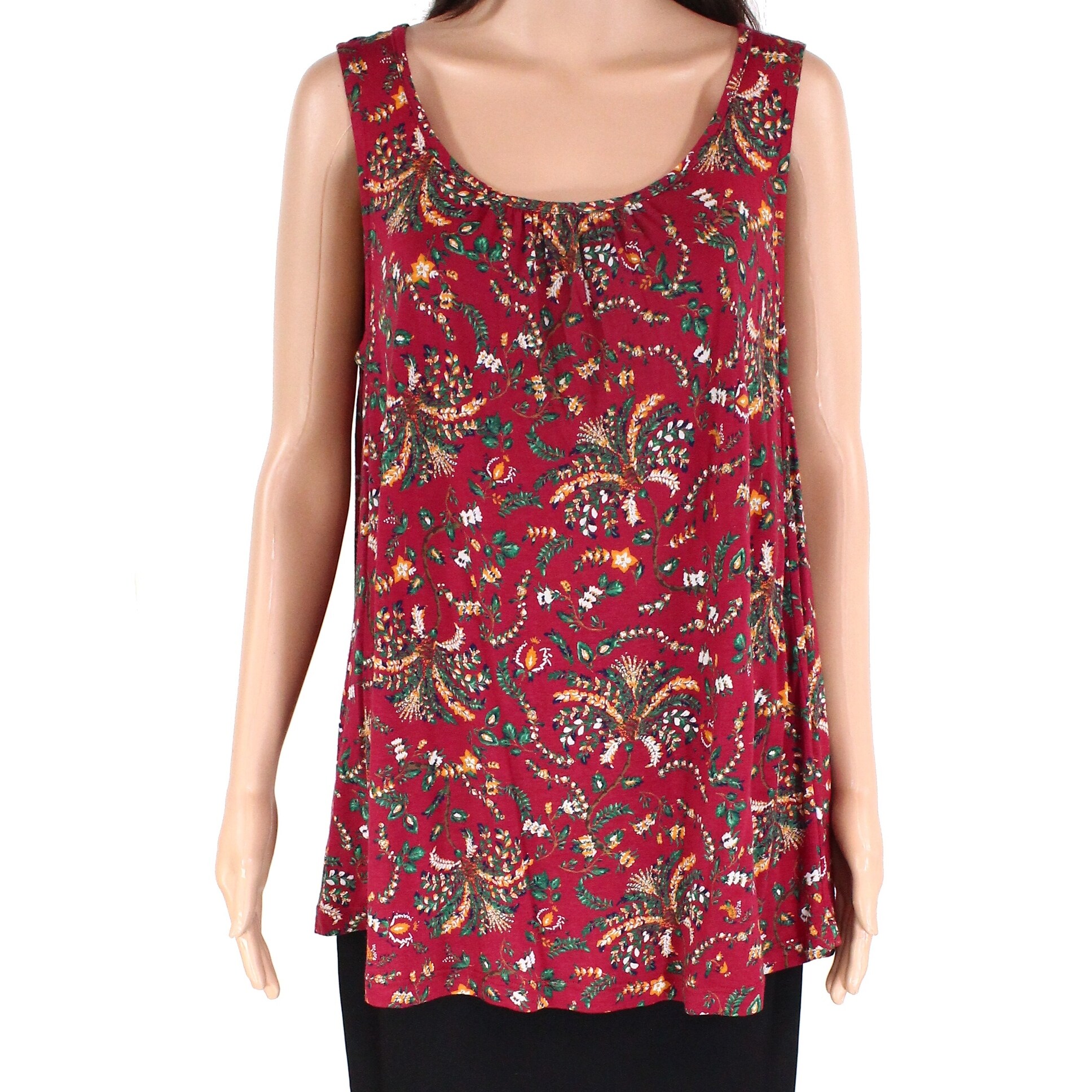 fat face sleeveless tops