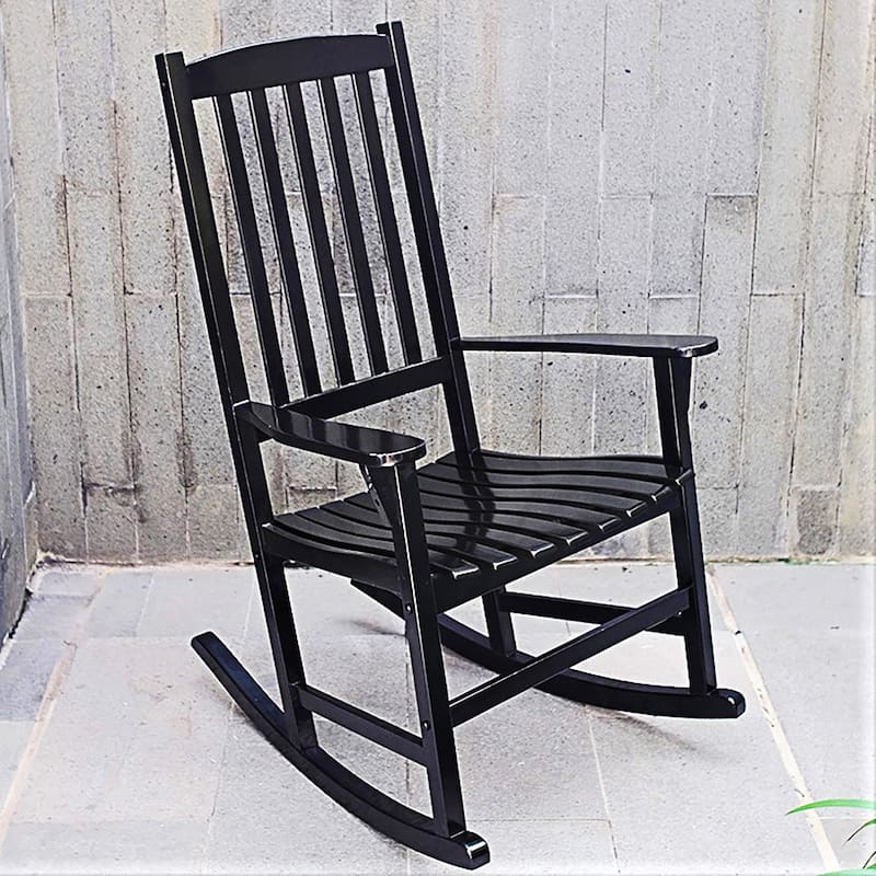 Cambridge Casual Alston 3-Piece Wood Outdoor Rocking Chair Set