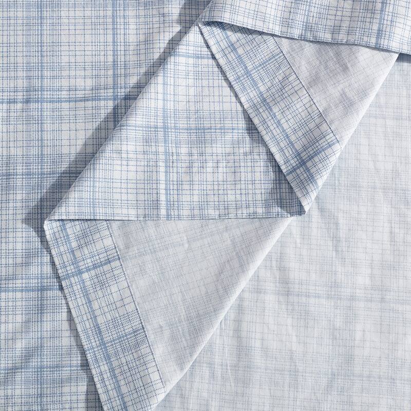 Calvin Klein Washed Cotton Percale Sheet Set