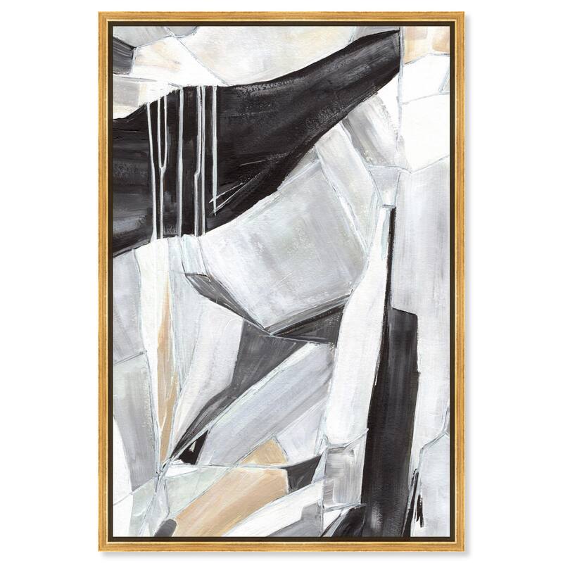 A Lonely Walk Canvas by Art Remedy - Gold - 10" x 15"