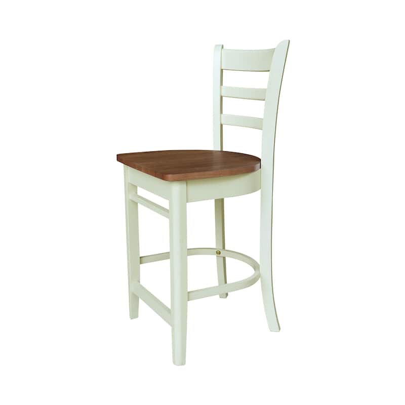 International Concepts Solid Wood Emily Dining Stool
