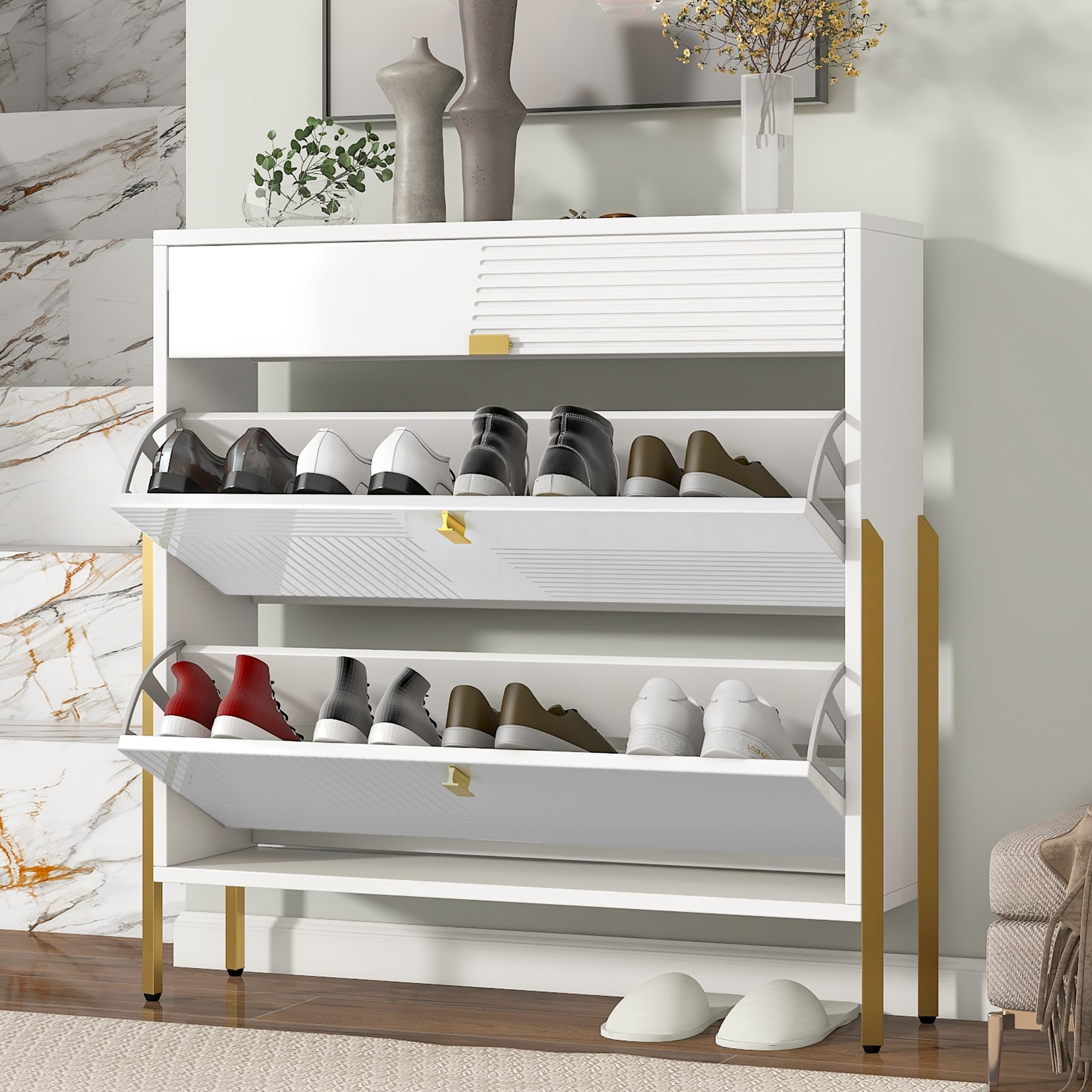 https://ak1.ostkcdn.com/images/products/is/images/direct/9480482d958f8f82c3a97407d0339f6135dcc89e/Modern-Shoe-Cabinet-with-2-Flip-Drawers-%26-1-Slide-Drawer%2C-Modern-Free-Standing-Shoe-Rack-Shoe-Storage-Cabinet.jpg