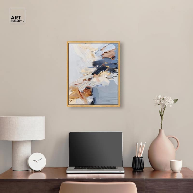 A Symphony in White II Canvas by Art Remedy