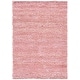 preview thumbnail 22 of 32, SAFAVIEH Handmade Aspen Shag Ashton Solid Wool Rug 4' x 6' - Pink - Rectangle