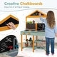 preview thumbnail 7 of 8, Costway Kids Kitchen Playset Outdoor Mud Kitchen with Root Viewer - See Details