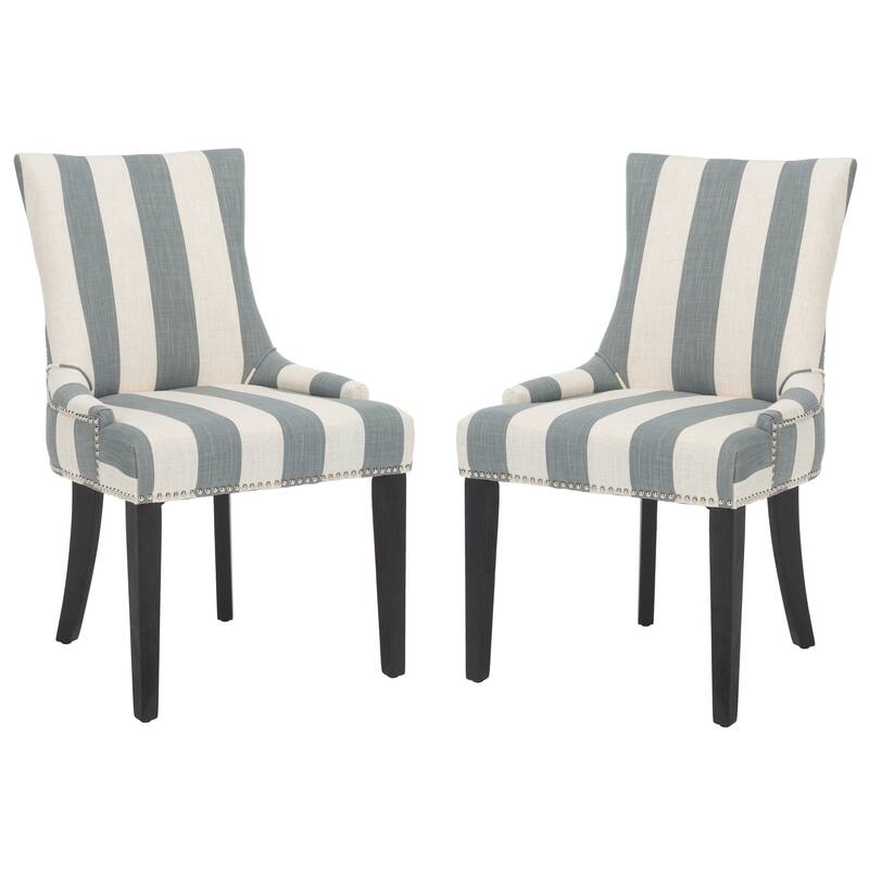 SAFAVIEH Lester Dining Chair (Set of 2) - 24"W x 25"D x 39"H