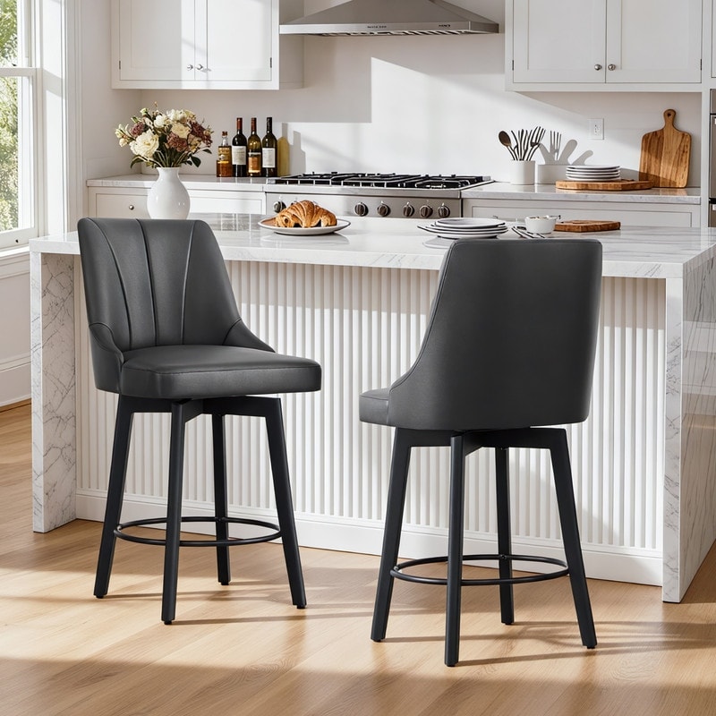 Modern Swivel Counter Height Bar Stool