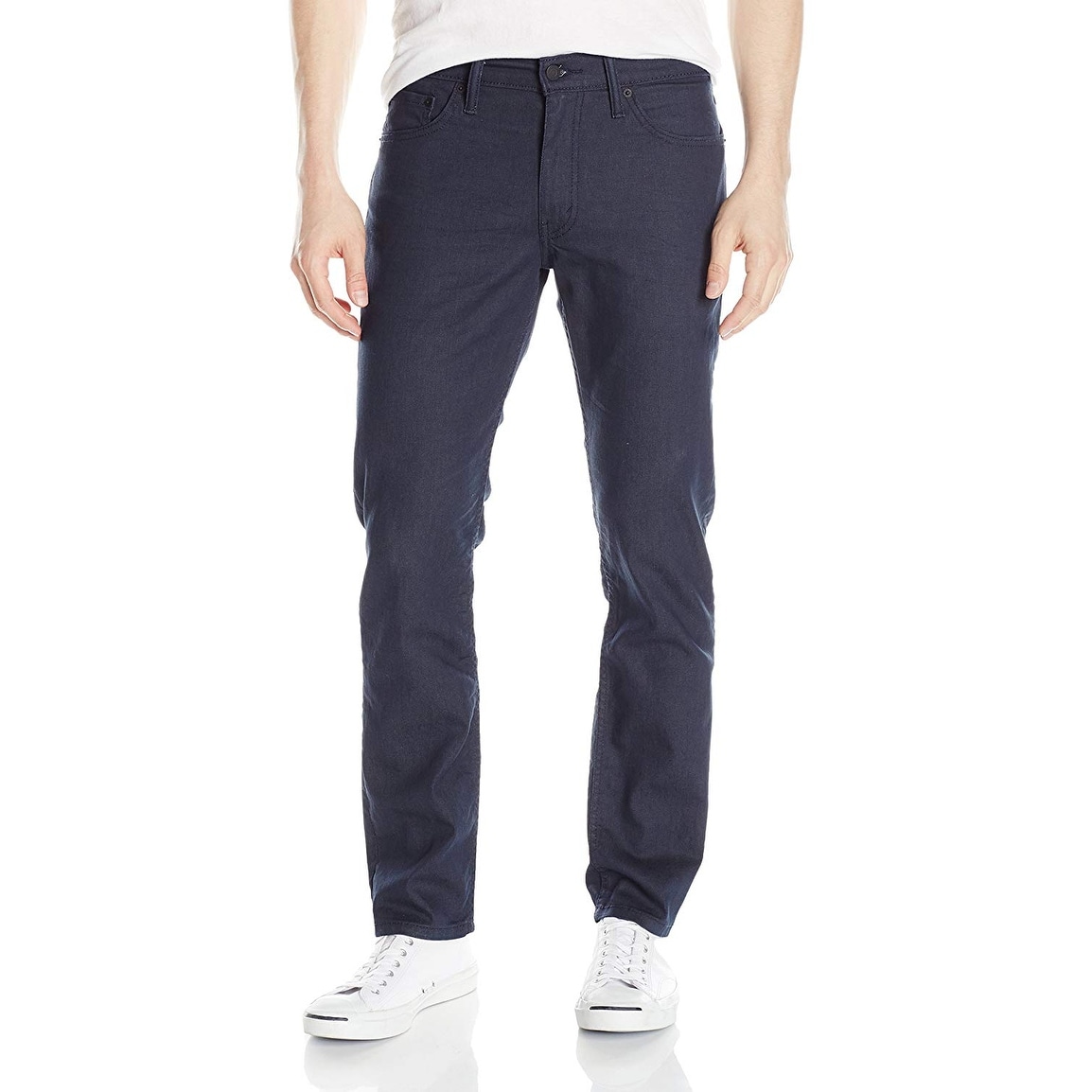 Shop Levi S Men S 511 Slim Fit Jean S Black Indigo 3d 34w X