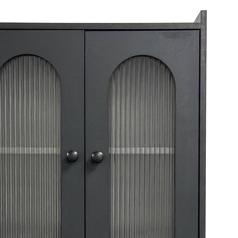 Foldable Desk with Storage Shelf & Drawer, Space-Saving Convertible Home Office Writing Table