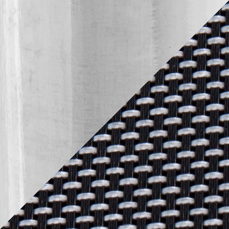 Lumisource Mirage Ale Adjustable Bar Stool in Chrome and Silver Mesh - 18"Lx16"Wx26.25-35"H