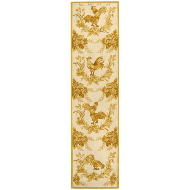SAFAVIEH Handmade Chelsea Inis French Country Wool Rug