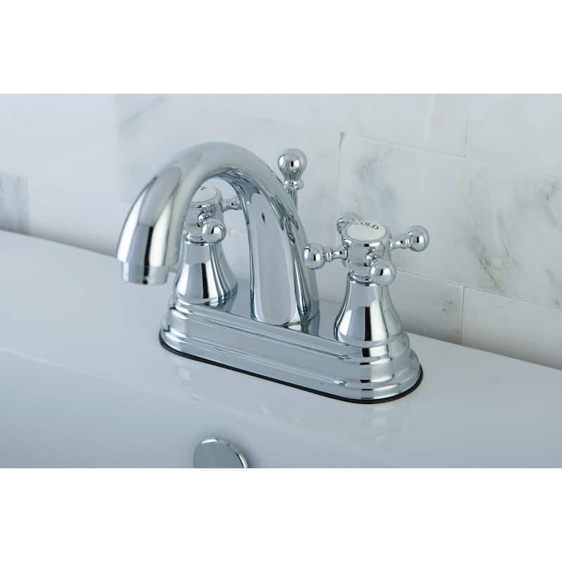 Kingston Brass English Vintage Centerset Bathroom Faucet with Brass