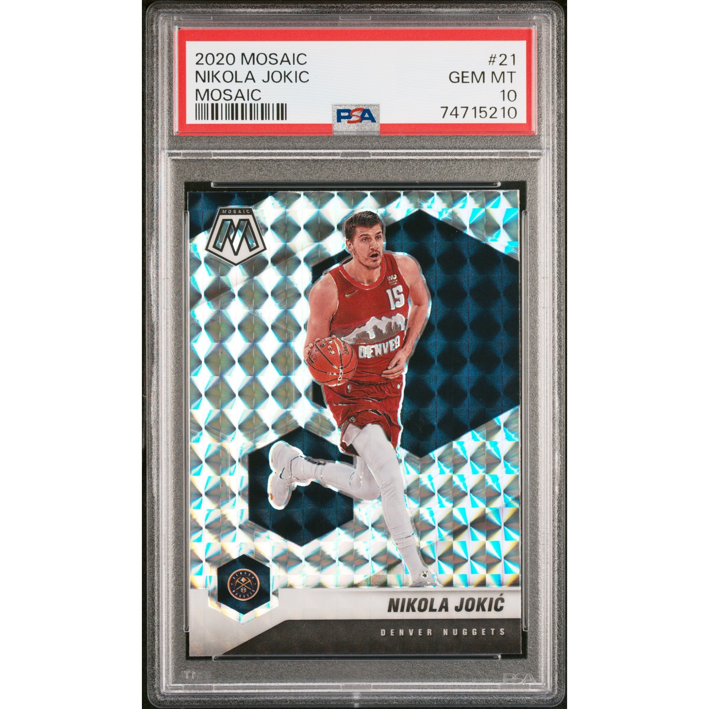 CeeDee Lamb 2020 Panini Mosaic Silver Prizm Rookie Card #268