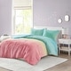 preview thumbnail 17 of 26, Intelligent Design Talia Ombre Shaggy Faux Fur Comforter Set