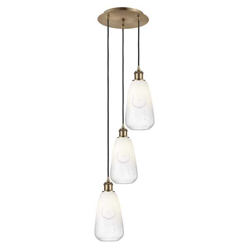 Innovations Lighting Endless Possibilities Ballston - Brookhaven Almond - 3 Light 13" Cord Hung Multi Pendant