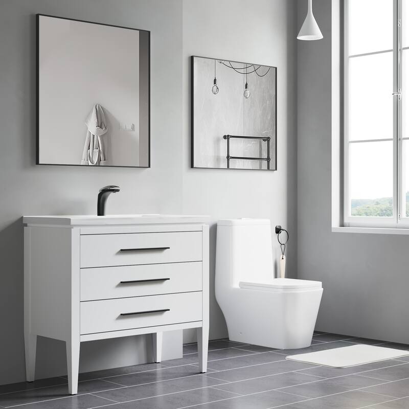 Catton Mirror - Rectangle 32" High