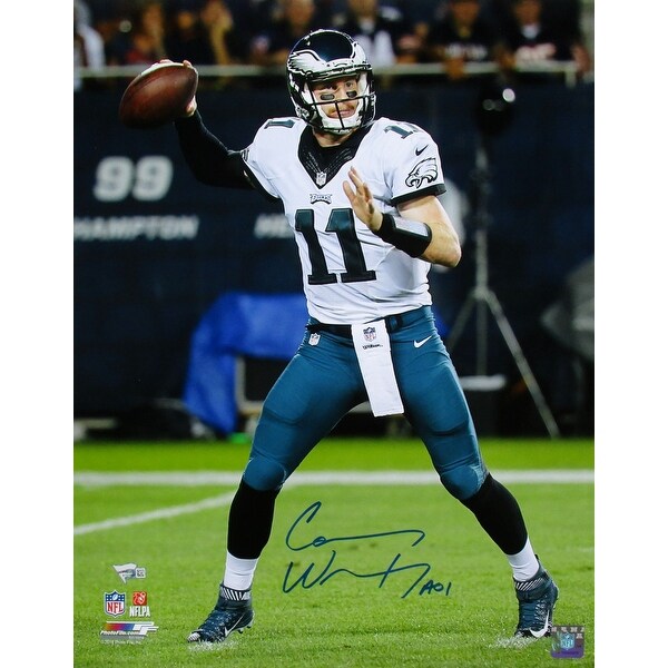 carson wentz signed jersey