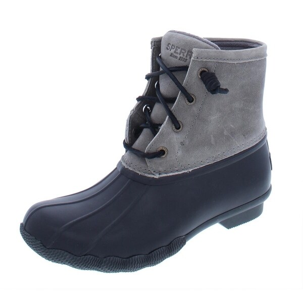 sperry ankle rain boots