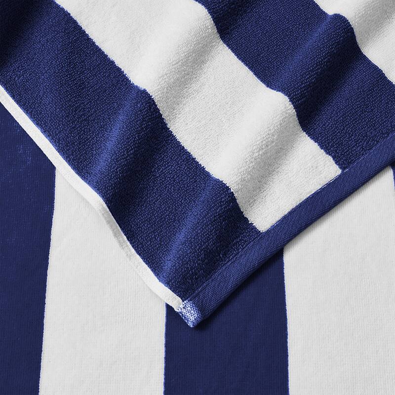 Linery & Co. Cotton Stripe Beach Towel, 4 Pack - 30" x 60"