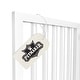 preview thumbnail 10 of 11, 4-Panel Modern Indoor Foldable Dog Gate - 73x24-Inch MDF Freestanding Pet Fence