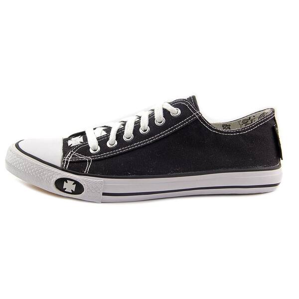 Shop West Coast Choppers Warrior Lo Men Round Toe Canvas Black