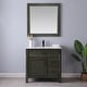 preview thumbnail 1 of 56, Altair Maribella Single Bathroom Vanity Set with Mirror 36 - Rust Black