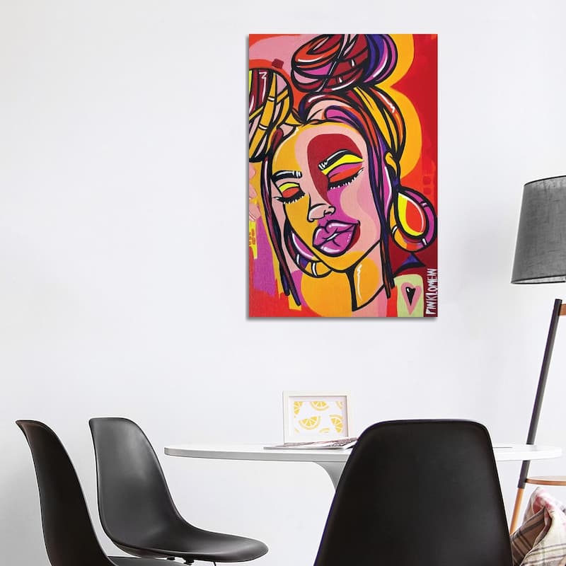 iCanvas "Miami" by Pinklomein Canvas Print - 40x26x1.5