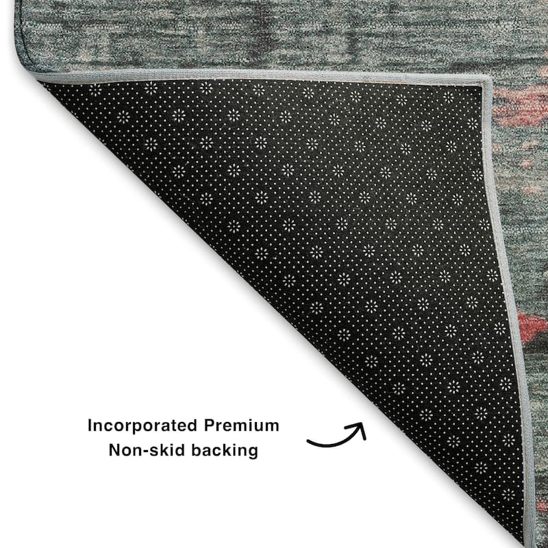 Premium Washable Super Soft Abstract Modern Mayfield Rug