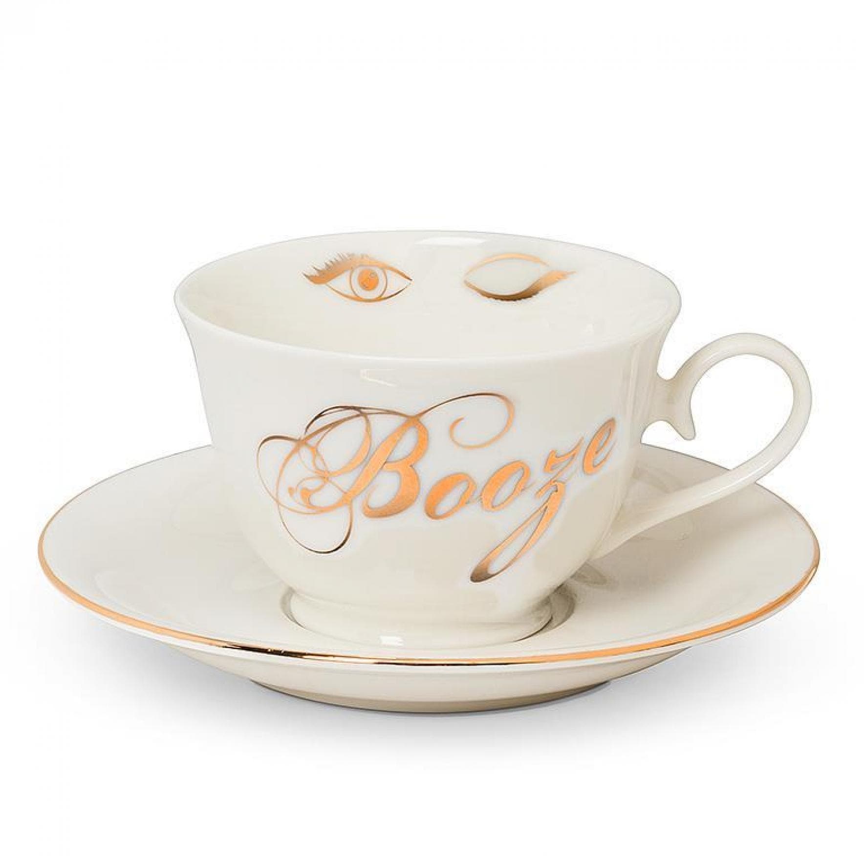 Booze Cup & Saucer